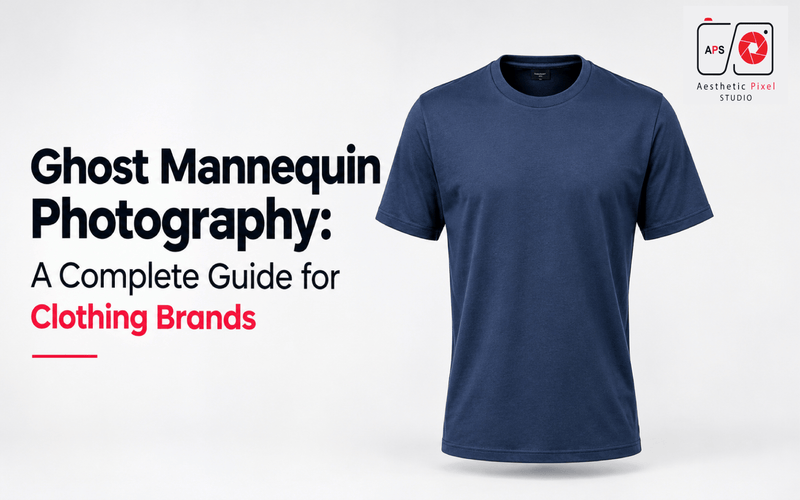Ghost mannequin photography